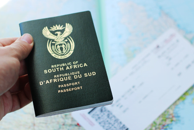 travel on south african passport without visa
