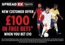Place a £10 Bet on the World Cup and Receive Up to £100 in Free Bets at Spreadex!